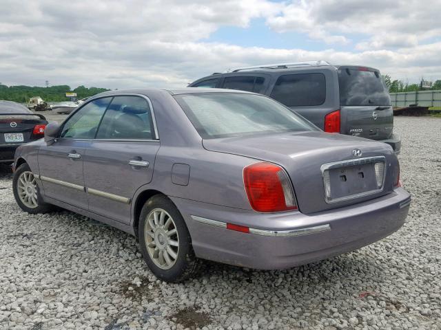 KMHFU45E25A396536 - 2005 HYUNDAI XG 350 GRAY photo 3