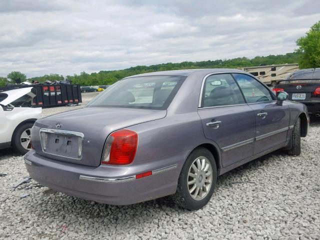 KMHFU45E25A396536 - 2005 HYUNDAI XG 350 GRAY photo 4