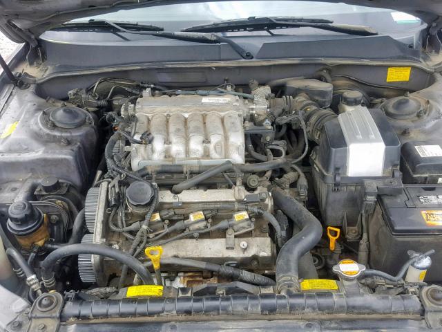 KMHFU45E25A396536 - 2005 HYUNDAI XG 350 GRAY photo 7