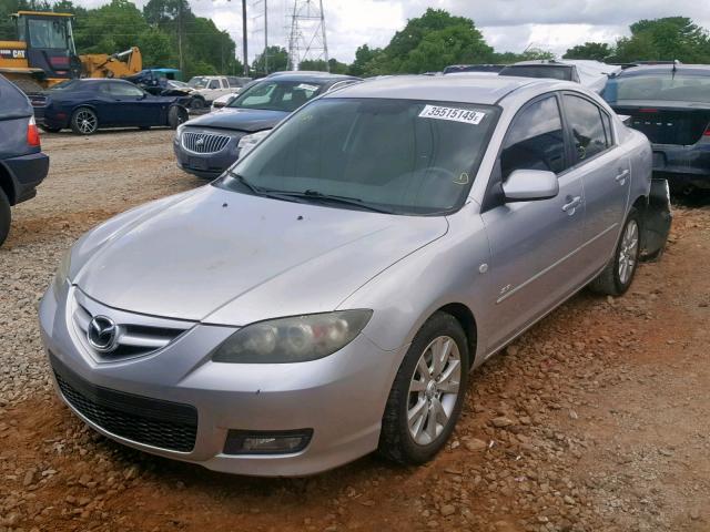 JM1BK323581848800 - 2008 MAZDA 3 S SILVER photo 2