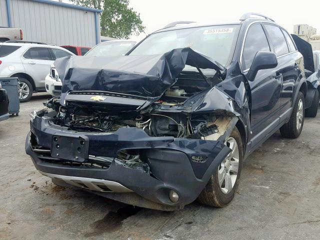 3GNAL2EK5ES629665 - 2014 CHEVROLET CAPTIVA LS 蓝色 照片 2