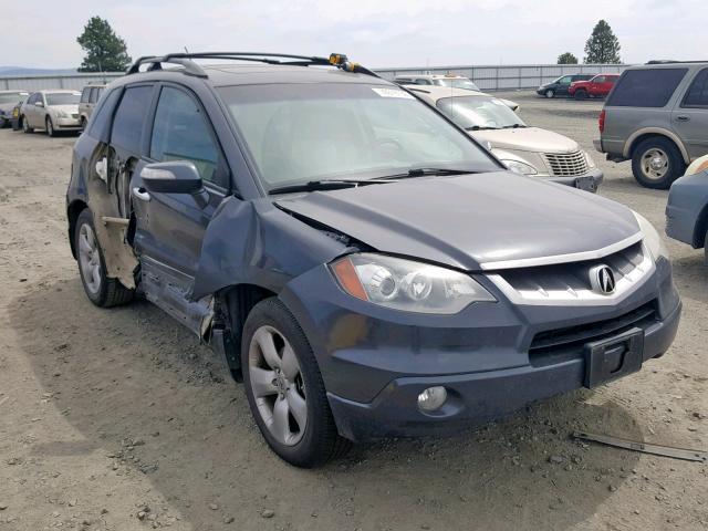 5J8TB18537A004661 - 2007 ACURA RDX TECHNO GRAY photo 1