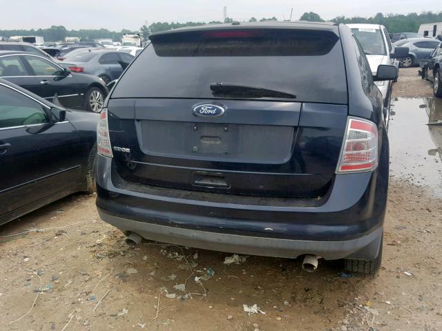 2FMDK36C78BA58899 - 2008 FORD EDGE SE BLACK photo 9