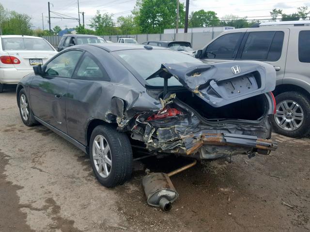 1HGCM827X4A012944 - 2004 HONDA ACCORD EX CHARCOAL photo 3