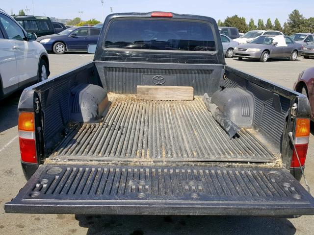 4TANL42N4XZ403395 - 1999 TOYOTA TACOMA BLACK photo 6