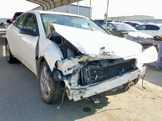 1G2ZH58N674254395 - 2007 PONTIAC G6 GT WHITE photo 1