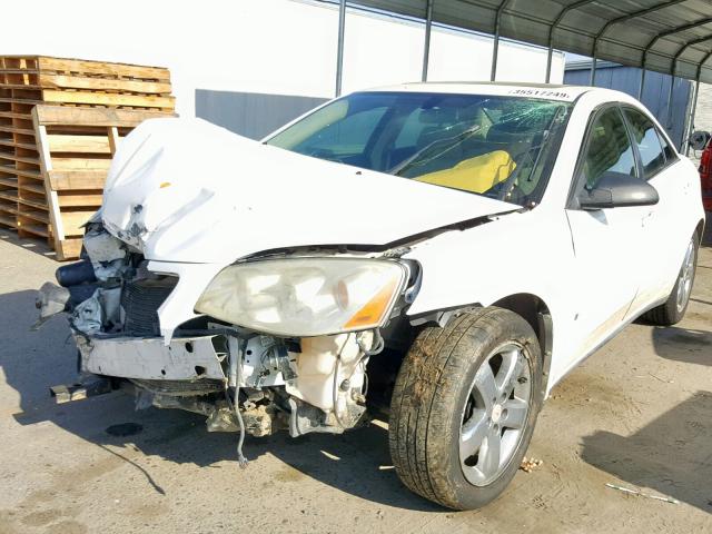 1G2ZH58N674254395 - 2007 PONTIAC G6 GT WHITE photo 2