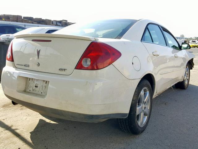 1G2ZH58N674254395 - 2007 PONTIAC G6 GT WHITE photo 4