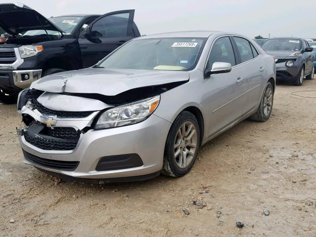 1G11C5SL6FF116754 - 2015 CHEVROLET MALIBU 1LT 银色 照片 2