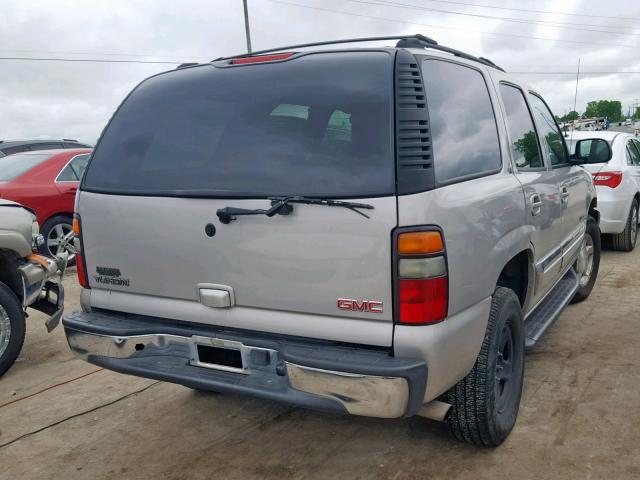 1GKEC13Z94J159889 - 2004 GMC YUKON SILVER photo 4