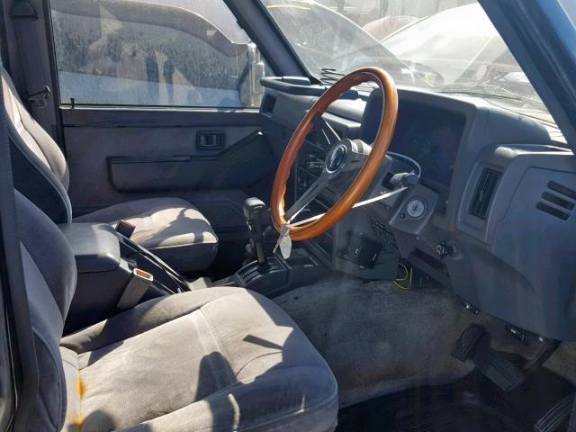 VRGY60614779 - 1990 NISSAN PATROL BLACK photo 5