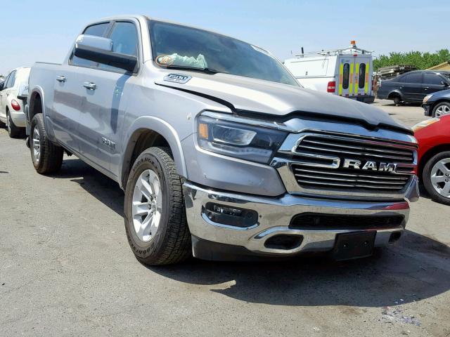 1C6SRFJT4KN518118 - 2019 RAM 1500 LARAM SILVER photo 1