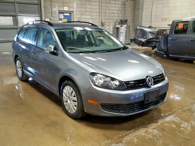 3VWKP7AJ6DM679776 - 2013 VOLKSWAGEN GOLF SPRTW GRAY photo 1