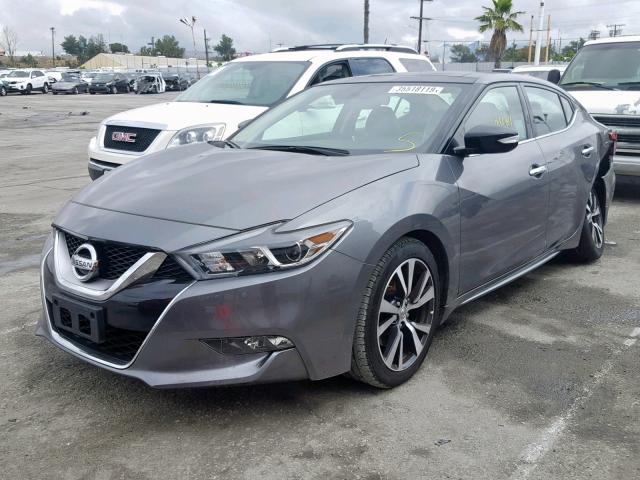 1N4AA6APXHC429307 - 2017 NISSAN MAXIMA 3.5 GRAY photo 2