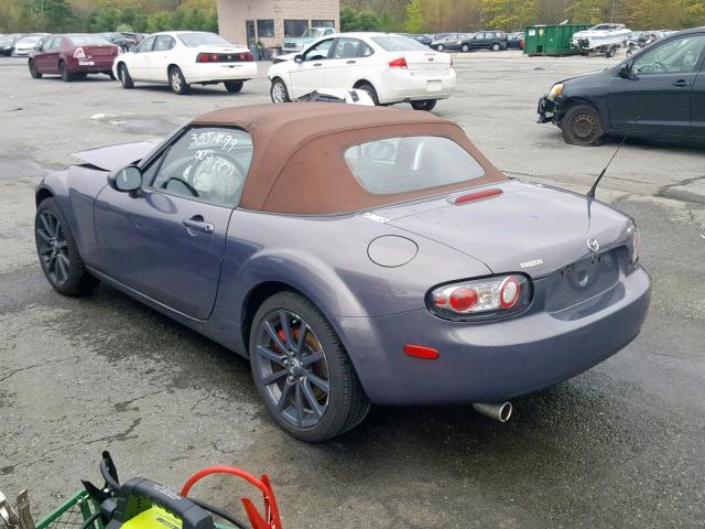 JM1NC25FX60105319 - 2006 MAZDA MX-5 MIATA BLUE photo 3