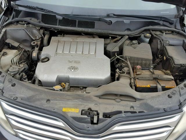 4T3ZK11A69U009695 - 2009 TOYOTA VENZA GRAY photo 7