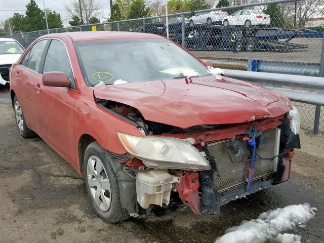 4T1BE46K77U034199 - 2007 TOYOTA CAMRY NEW RED photo 1