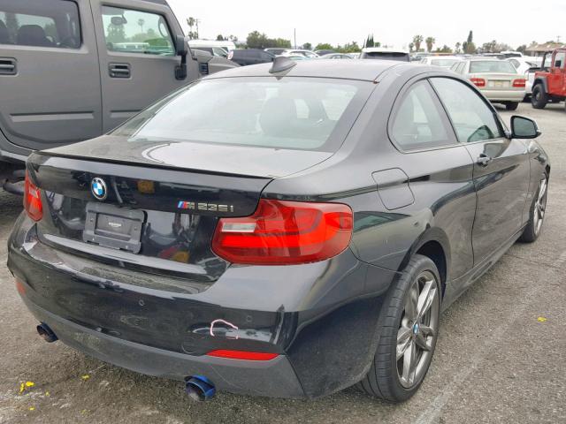 WBA1J7C59GV359648 - 2016 BMW M235I BLACK photo 4