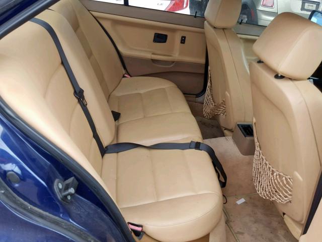 4USCD8323TLC72166 - 1996 BMW 318 I AUTO BLUE photo 6