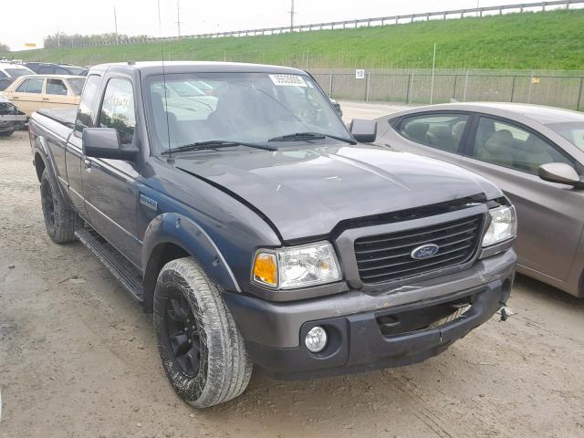 1FTZR45E89PA12720 - 2009 FORD RANGER SUP GRAY photo 1