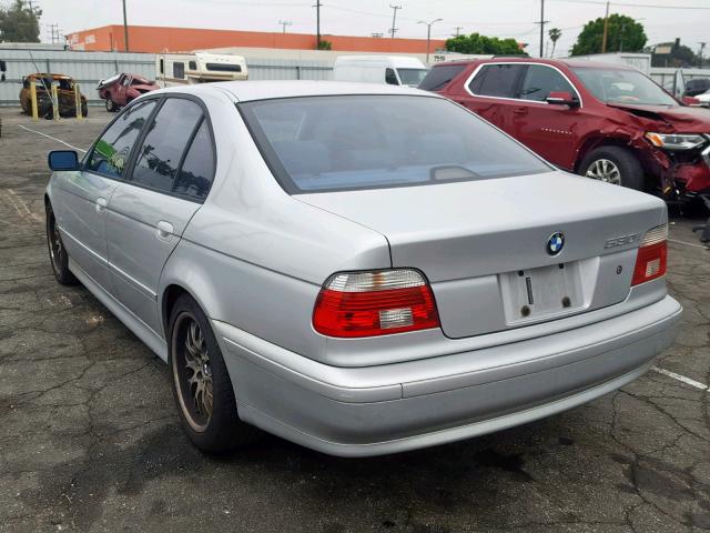 WBADT63462CH85717 - 2002 BMW 530 I AUTO SILVER photo 3