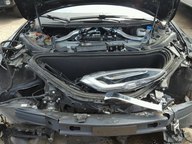 5YJSA1E40GF171723 - 2016 TESLA MODEL S შავი ფოტო 7