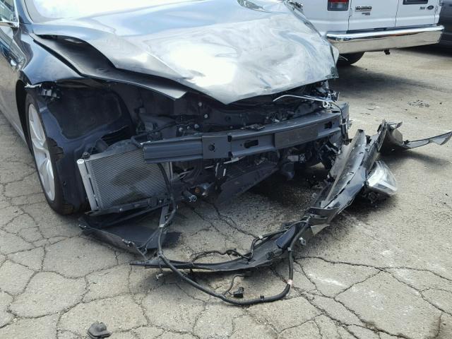 5YJSA1E40GF171723 - 2016 TESLA MODEL S შავი ფოტო 9