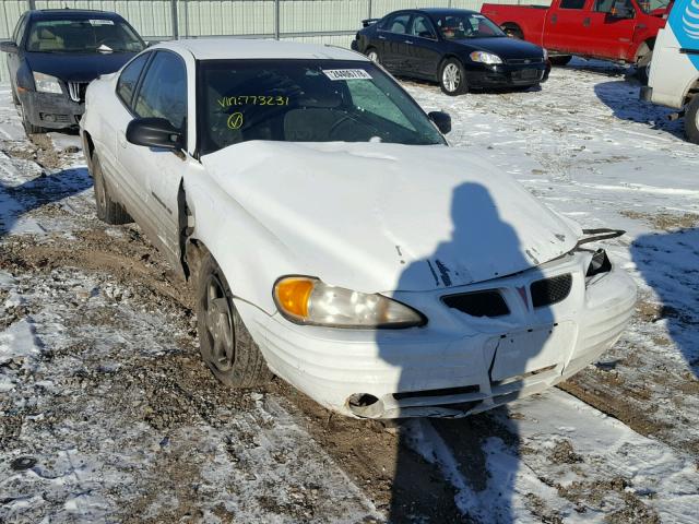 1G2NE12T8XM773231 - 1999 PONTIAC GRAND AM S WHITE photo 1