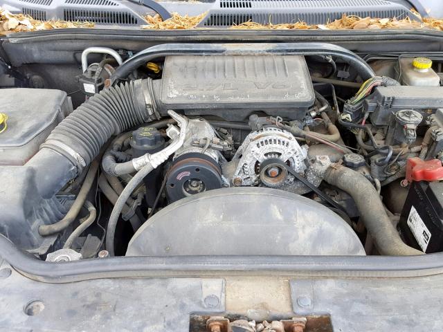 1J8HH48KX6C253884 - 2006 JEEP COMMANDER BLACK photo 7