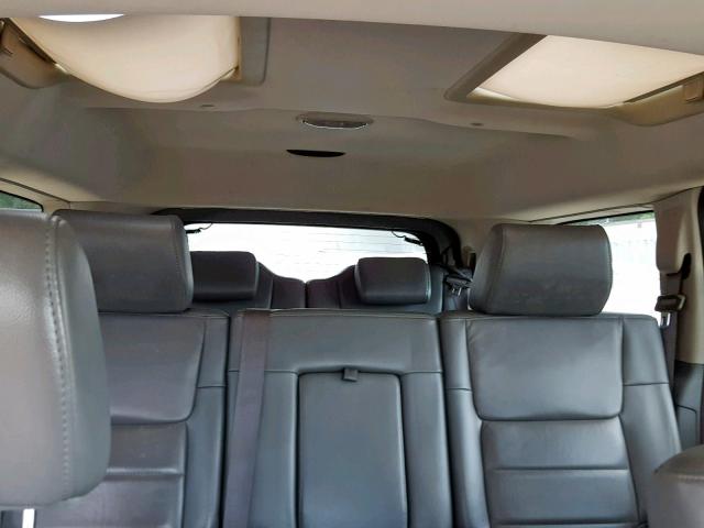 1J8HH48KX6C253884 - 2006 JEEP COMMANDER BLACK photo 9