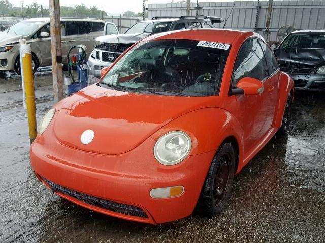 3VWBK31C15M415763 - 2005 VOLKSWAGEN NEW BEETLE Narıncı foto 2