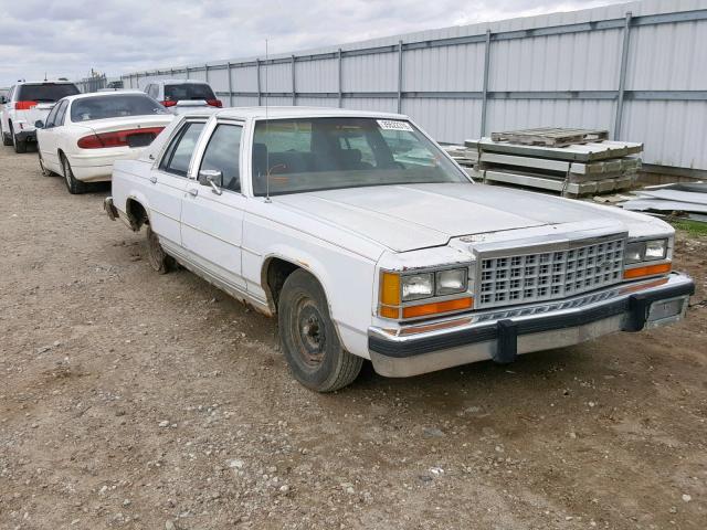 2FABP73F0HX127069 - 1987 FORD CROWN VICT WHITE photo 1