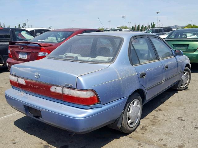 1NXBB02E6TZ369384 - 1996 TOYOTA COROLLA DX BLUE photo 4