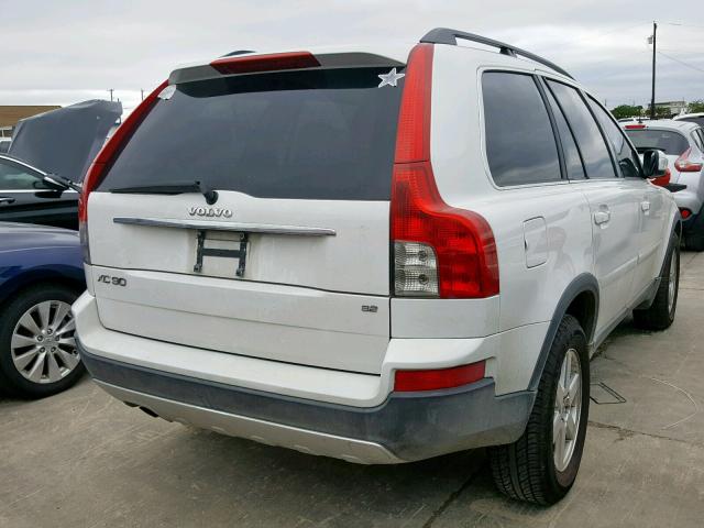 YV4CY982871364586 - 2007 VOLVO XC90 3.2 WHITE photo 4