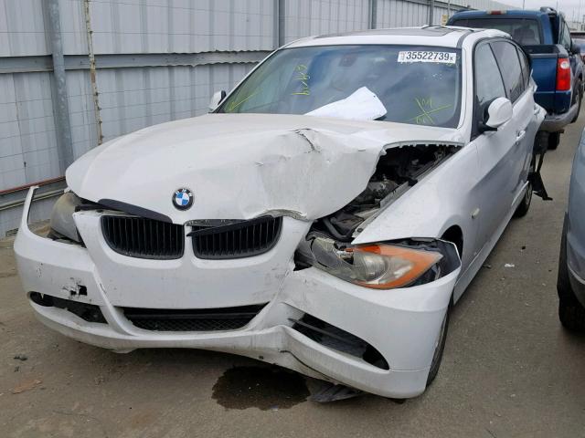 WBAVC53557FZ71257 - 2007 BMW 328 I SULE WHITE photo 2