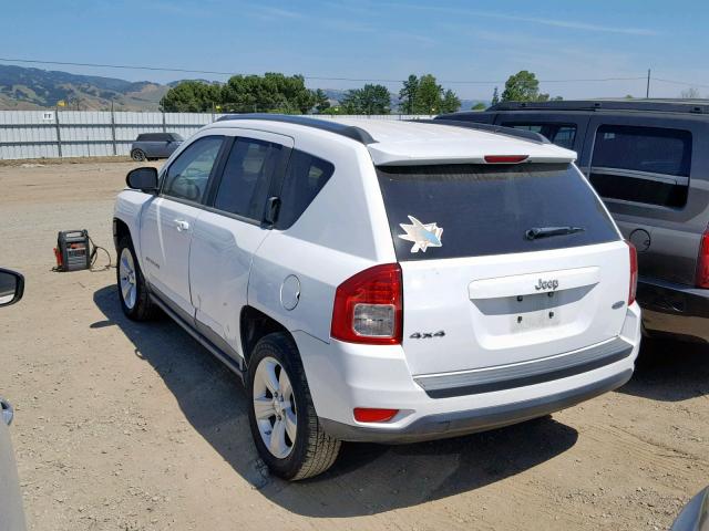 1J4NF1FB9BD252046 - 2011 JEEP COMPASS SP Ақ фото 3