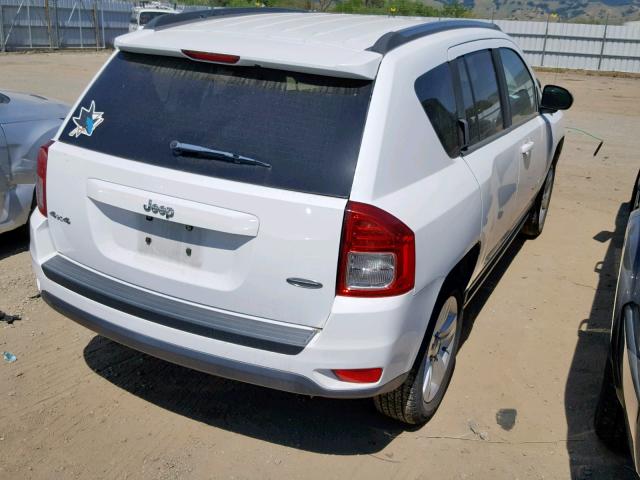 1J4NF1FB9BD252046 - 2011 JEEP COMPASS SP Ақ фото 4