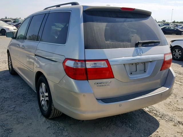 5FNRL388X6B122336 - 2006 HONDA ODYSSEY TO SILVER photo 3