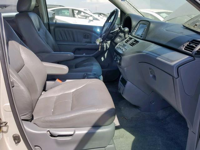 5FNRL388X6B122336 - 2006 HONDA ODYSSEY TO SILVER photo 5