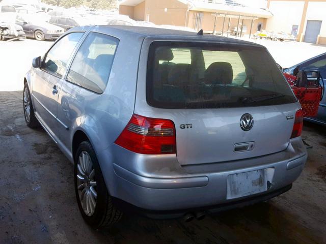 9BWDH61J244028987 - 2004 VOLKSWAGEN GTI VR6 SILVER photo 3