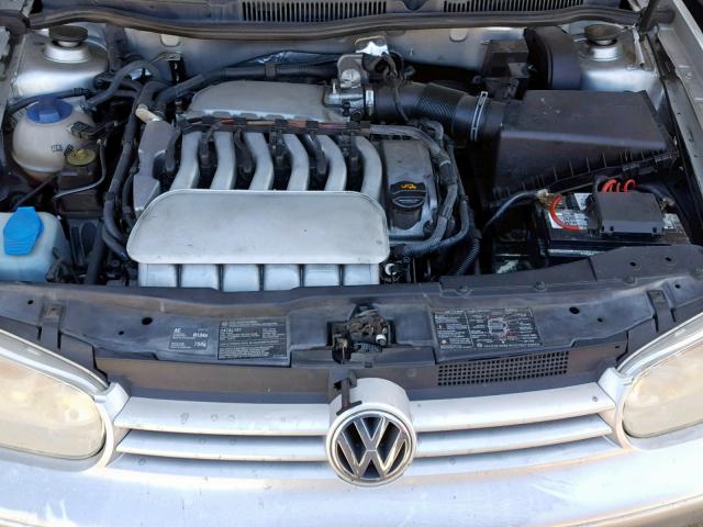 9BWDH61J244028987 - 2004 VOLKSWAGEN GTI VR6 SILVER photo 7