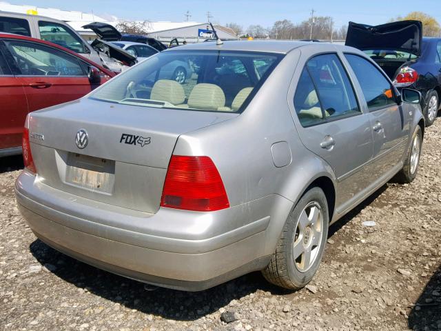 3VWSA29M2XM081952 - 1999 VOLKSWAGEN JETTA GLS SILVER photo 4