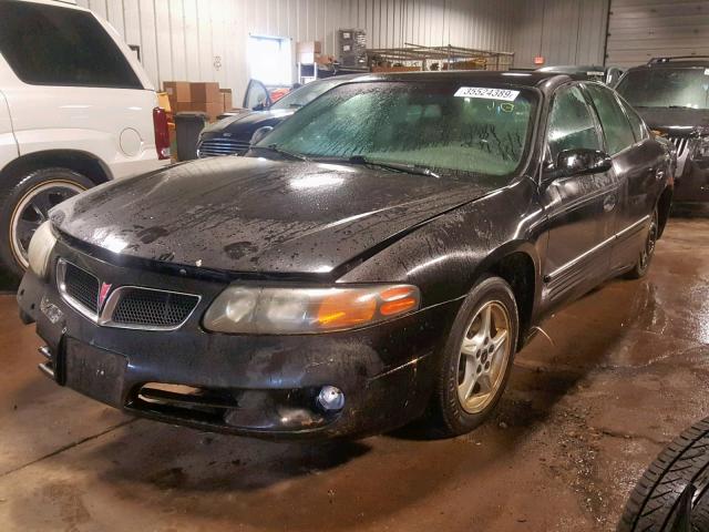 1G2HX54K424132251 - 2002 PONTIAC BONNEVILLE BLACK photo 2