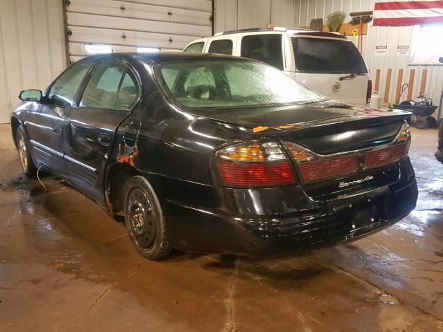 1G2HX54K424132251 - 2002 PONTIAC BONNEVILLE BLACK photo 3