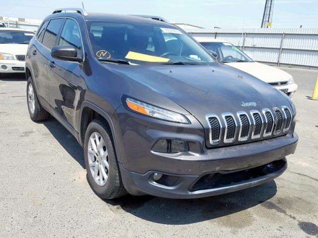 1C4PJMCS1FW524991 - 2015 JEEP CHEROKEE L CHARCOAL photo 1