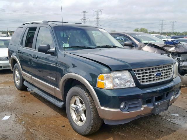 1FMZU74E62ZA30401 - 2002 FORD EXPLORER E GREEN photo 1