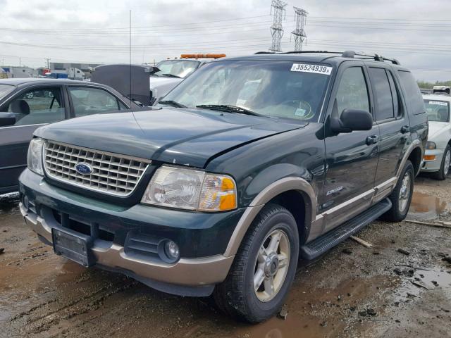 1FMZU74E62ZA30401 - 2002 FORD EXPLORER E GREEN photo 2