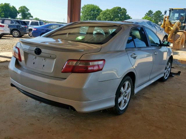 4T1BK46K17U540734 - 2007 TOYOTA CAMRY NEW SILVER photo 4