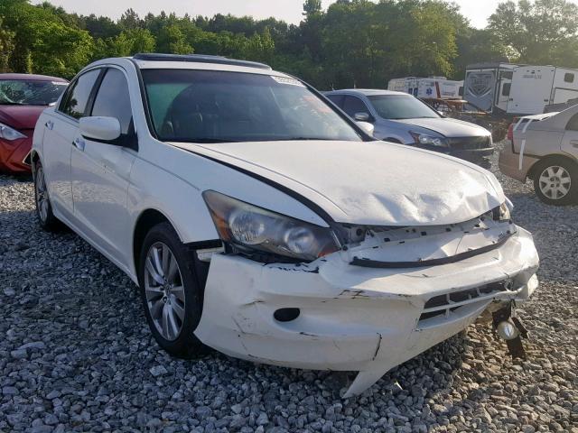 1HGCP3F81BA031201 - 2011 HONDA ACCORD EXL WHITE photo 1