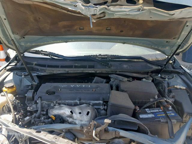 4T1BE46K07U527822 - 2007 TOYOTA CAMRY NEW TEAL photo 7